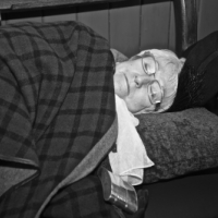 ghost train sleeping