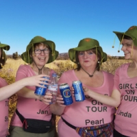 Girls with beer