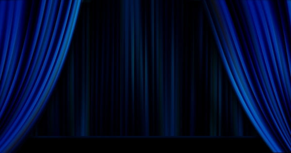 Blue curtains Blue curtains