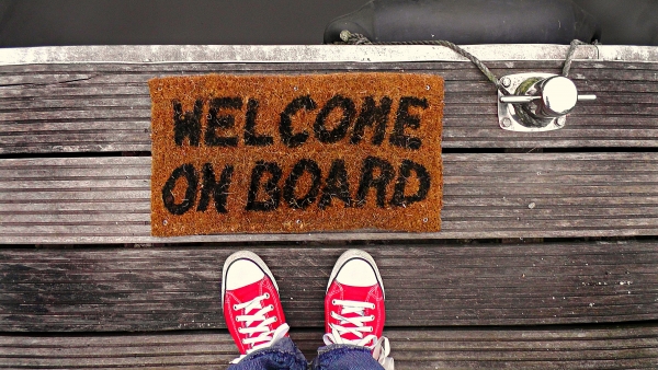 Welcome aboard welcome aboard
